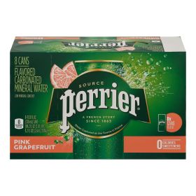 Perrier - Sparkling Min Water Pink Grapefruit - Case Of 3-8/11.15z