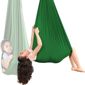 1pc Indoor Therapy Sensory Swing For Kids; Outdoor Room Adjustable Fabric Hammock For Children Teens Autism; ADHD; Aspergers; Sensory Integration; 59√ (Color: Blue)